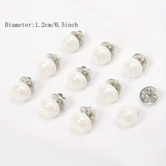 10pcs Scarf Pins Shirt Brooch Lapel Pins Women Hijab Clip Cardigan Sweater