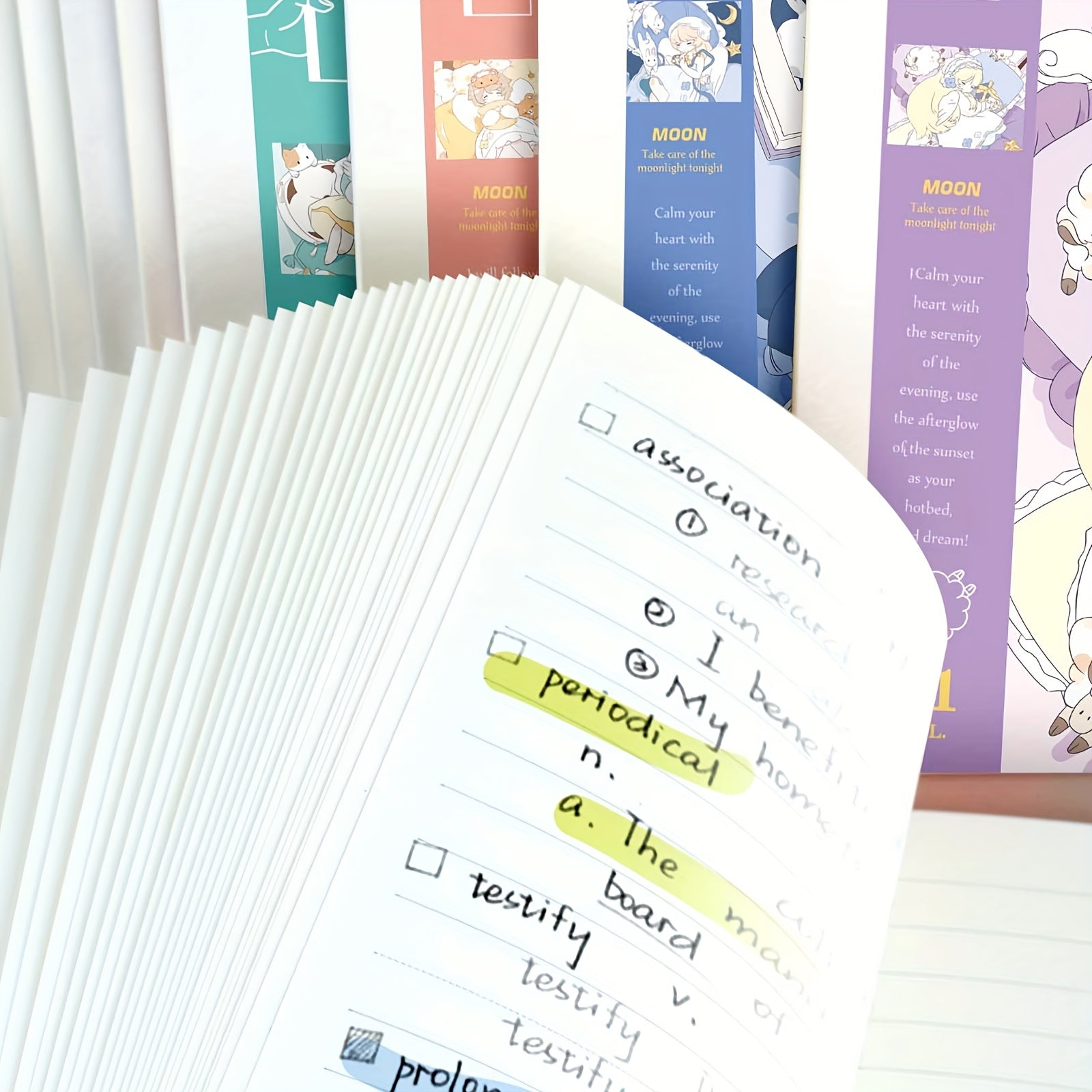 4pcs Dream Girl Nude Back Tearable Notebook A5 36 Sheets