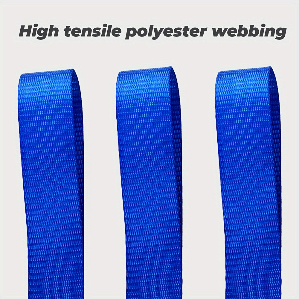 4pc Soft Loop Tie Down Straps for Motorcycle Scooter Dirt Bike Garden Equipment