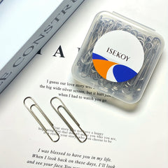 80pcs Large Paper Clips for Office School Personal Use