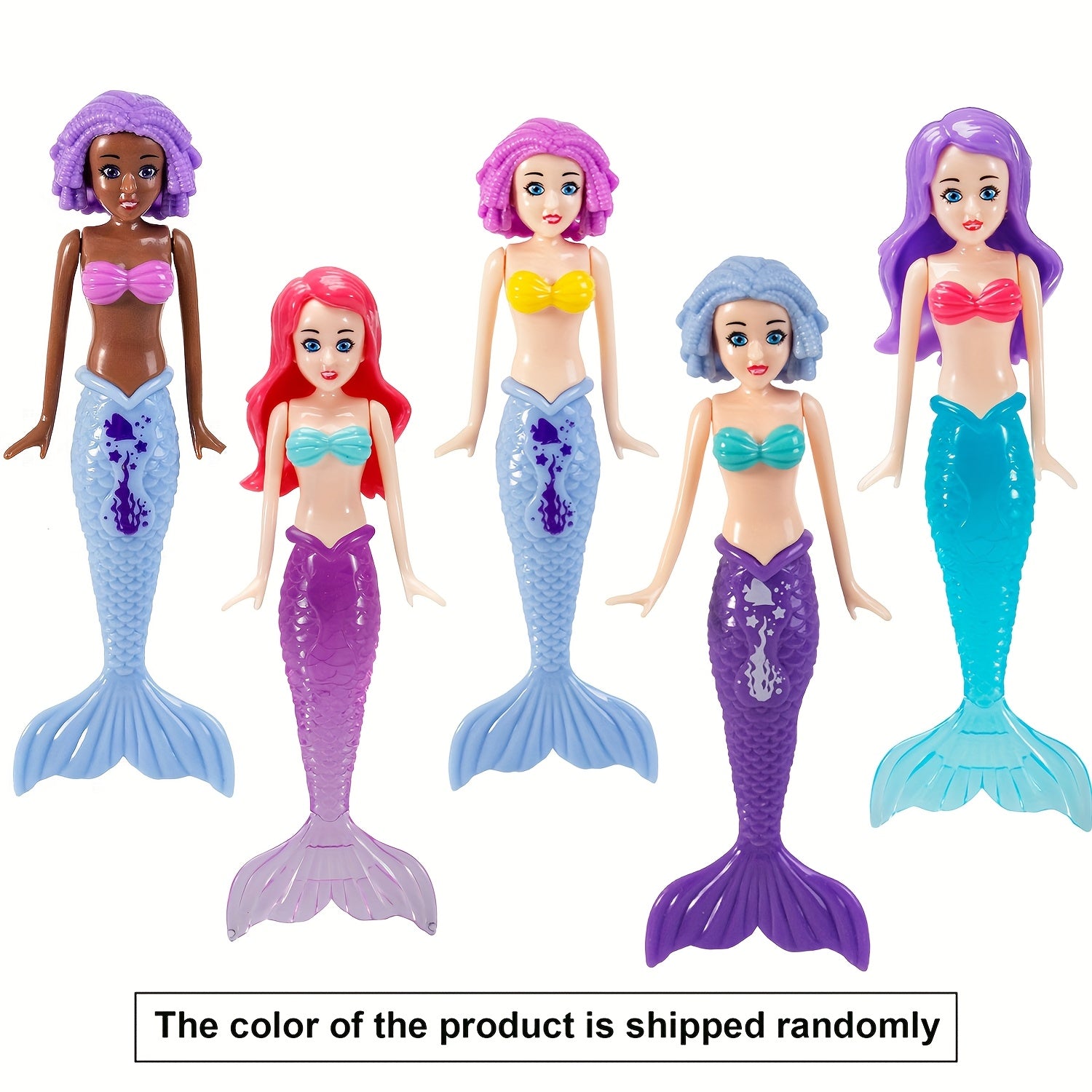 Mermaid Kids Water Toy Shell Spinner Diving Toy Fun for Swimming