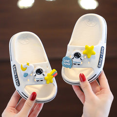 Cartoon Astronaut Cloud Slides Baby Slippers