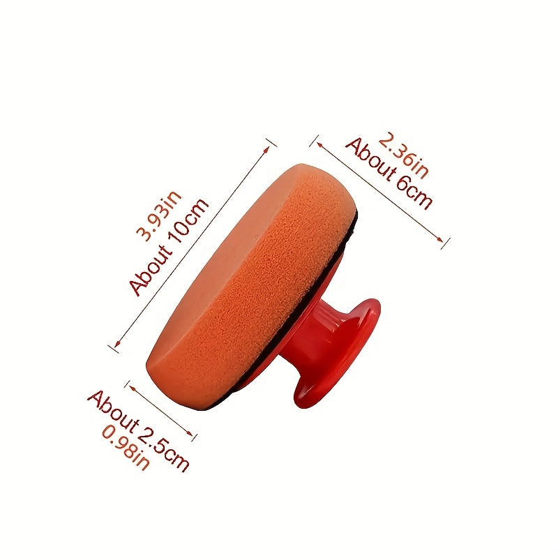 Car Wax Polishing Pad Sponge Microfiber Applicator