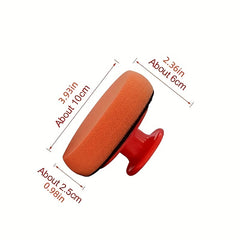 Car Wax Polishing Pad Sponge Microfiber Applicator