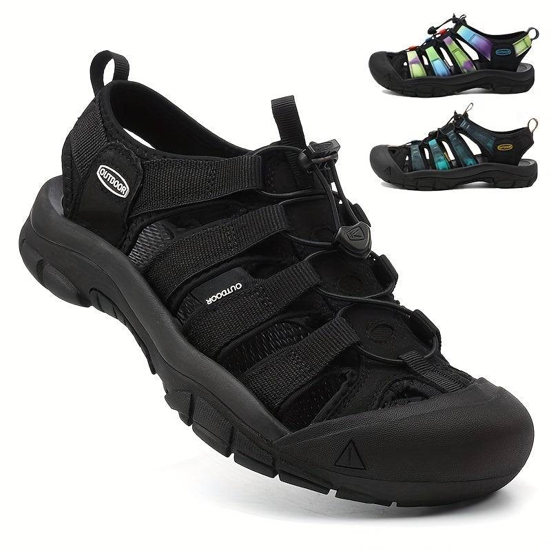 Men's Outdoor Hiking Sandals No Tie Closure
