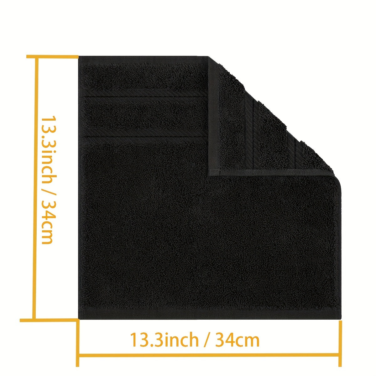 4pcs Cotton Washcloths Household Cleaning Rags Soft Absorbent Towel
