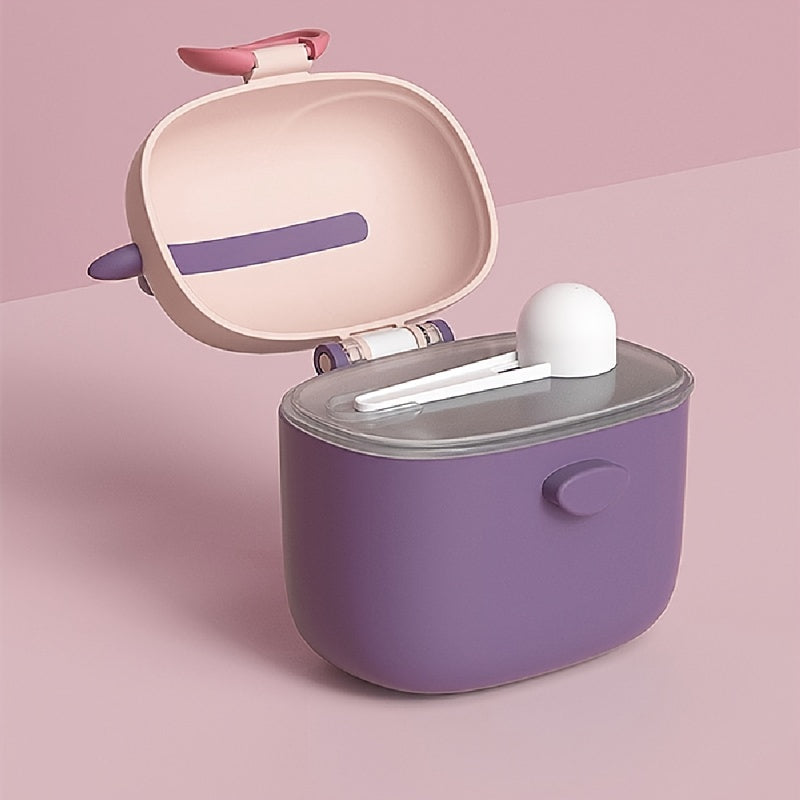 Baby Food Box Sealed Storage Portable Formula Dispenser