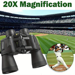 Professional 20x50 Binoculars for Outdoor Soccer Concerts and Bird Watching