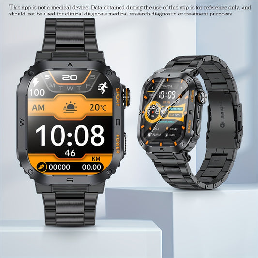 Multifunctional Smart Watch IP68 Waterproof Fitness Tracker with 400mAh Battery