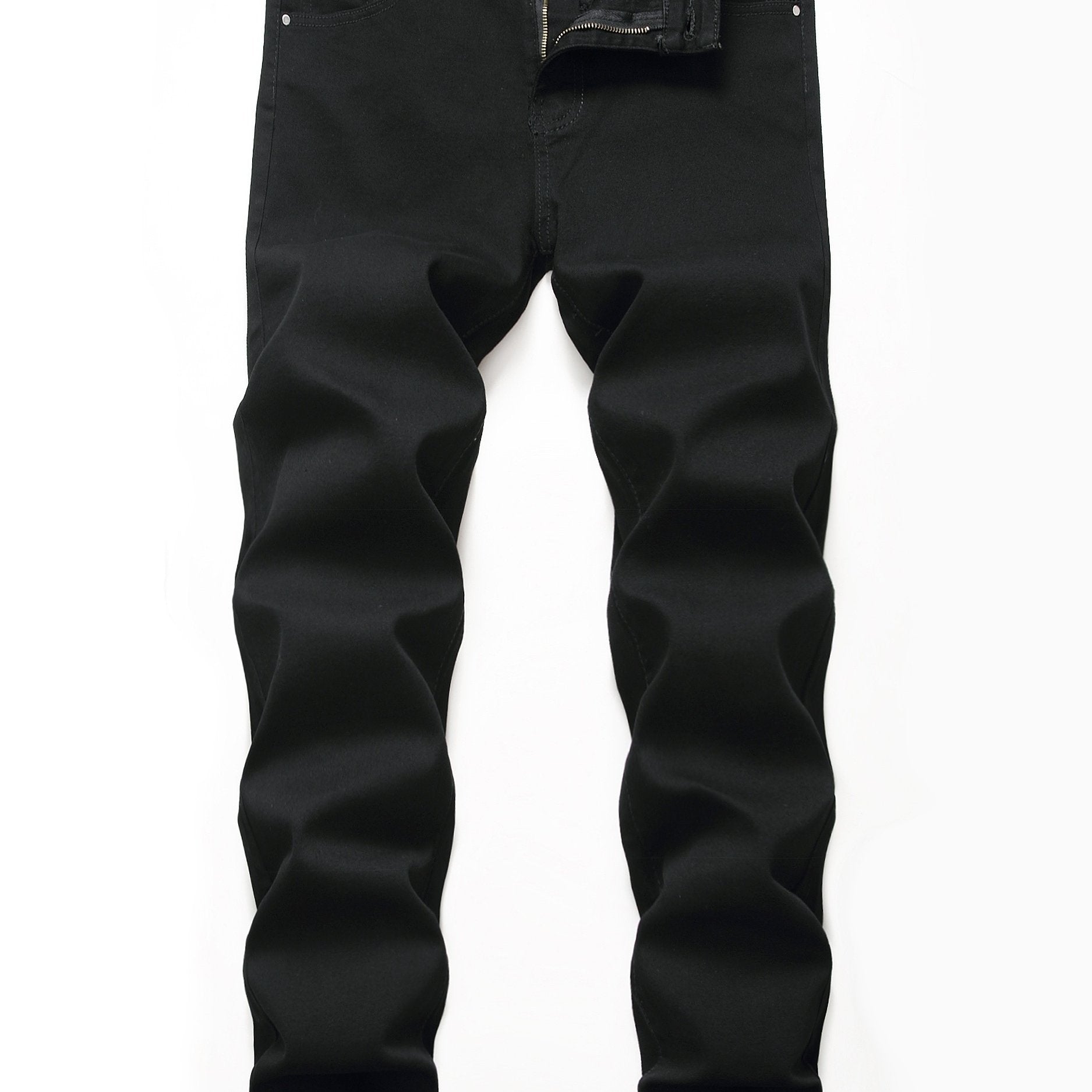 Men's Stretch Denim Pants for Spring Summer