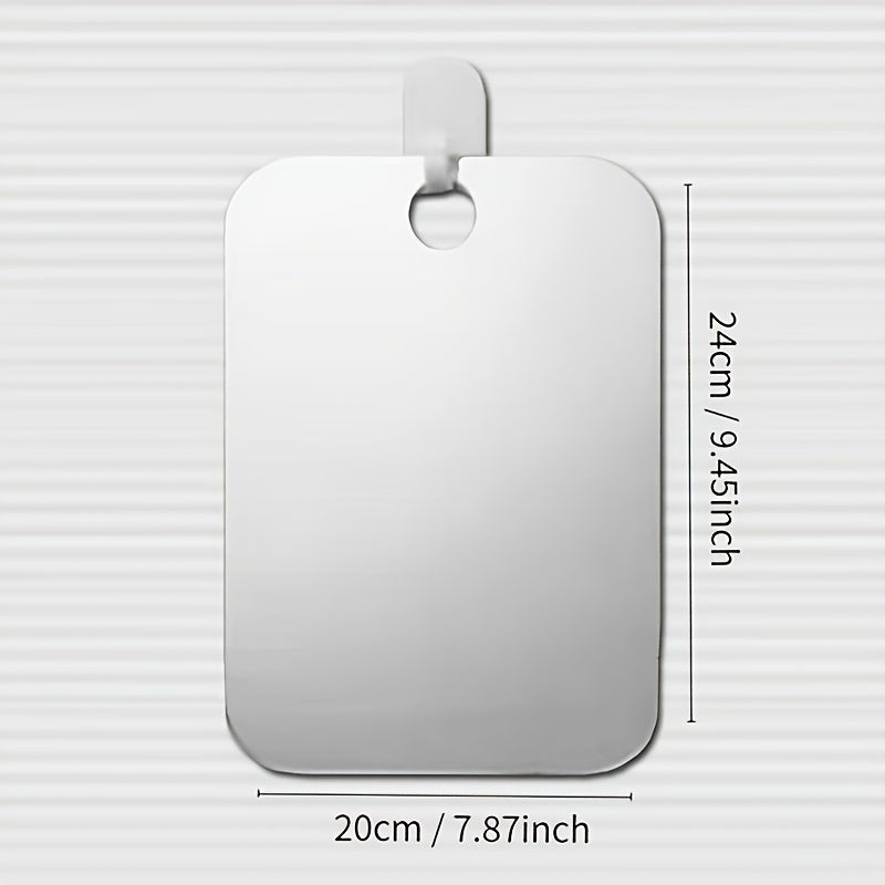 Shaving Mirror with Suction Cups for Shower Makeup Lightweight Washroom Travel