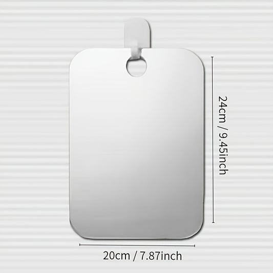 Shaving Mirror with Suction Cups for Shower Makeup Lightweight Washroom Travel