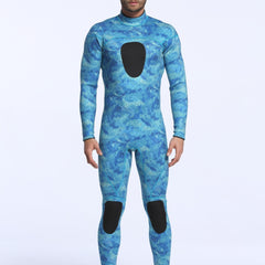 Men's 3mm Neoprene Diving Suit Warm Wetsuit