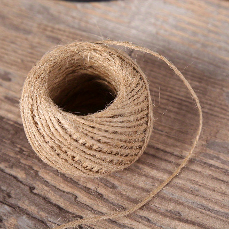 DIY 20m Hemp Thread Fine Hemp Rope Decorative Binding Accessories