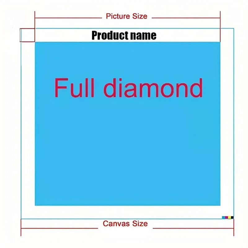 DIY Diamond Painting Embroidery Rhinestone Wall Decor