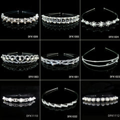 Rhinestone Wedding Headband Bridal Tiara Wedding Headpiece Bride Accessory