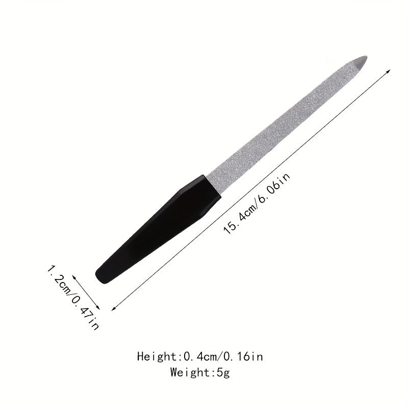 Professional Double Sided Nail File for Smooth Nails - Home and Salon Use