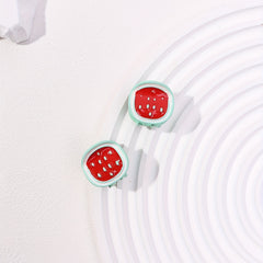 2pcs Watermelon Pattern Hair Claw for Girls