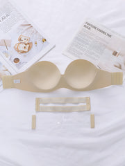 Strapless Bandeau Bra Push Up Invisible Everyday Women's Lingerie