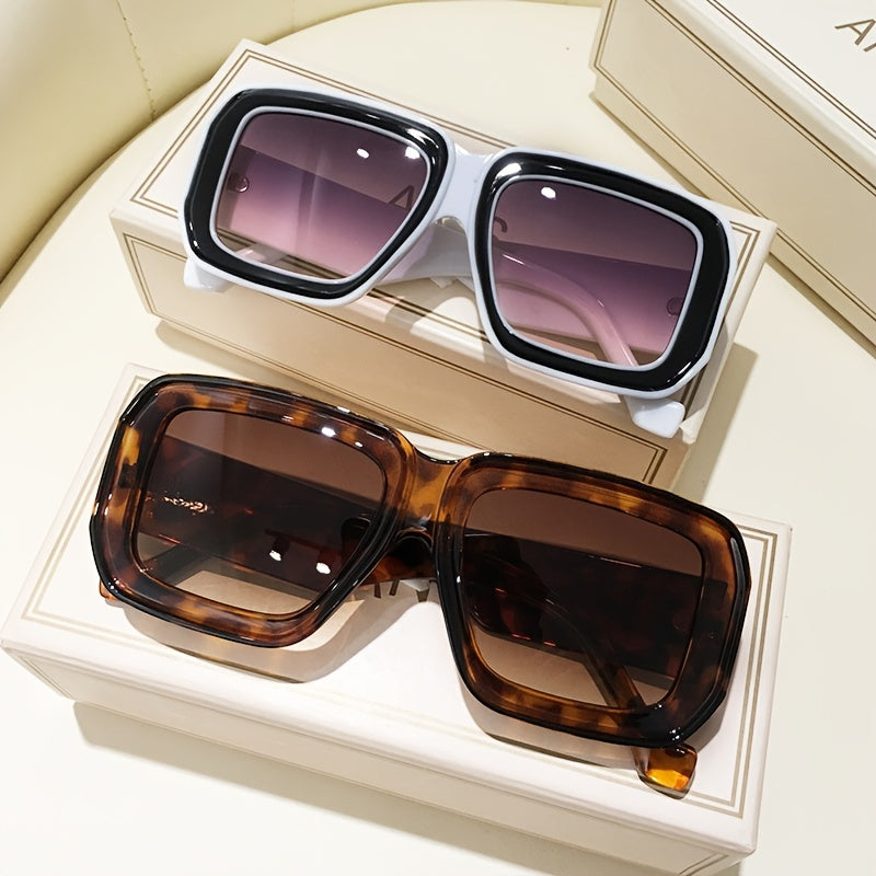 Men's Vintage Rectangle Sunglasses