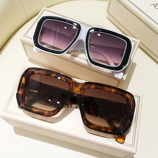 Men's Vintage Rectangle Sunglasses