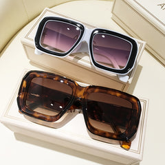 Men's Vintage Rectangle Sunglasses