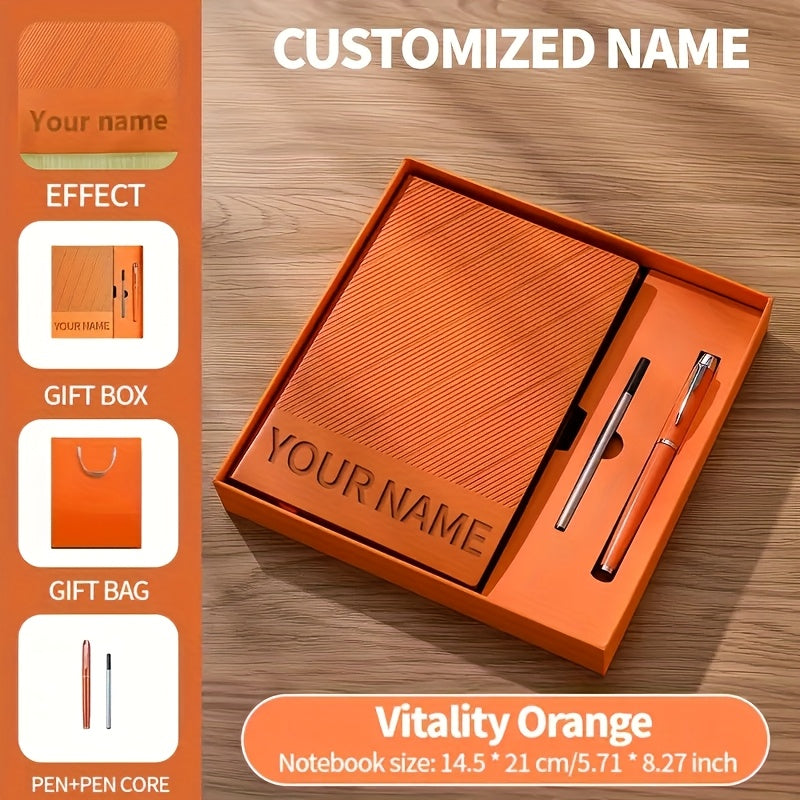 Personalized Notebook Soft Cover A5 with Name & Phone Number
