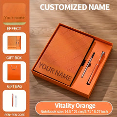 Personalized Notebook Soft Cover A5 with Name & Phone Number