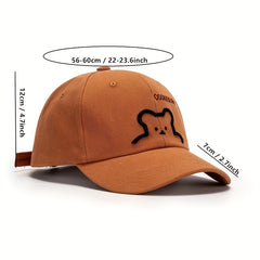 Bear Baseball Cap Sun Hat