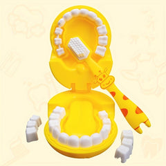 Kids' Fawn Toothbrushing Mold Toy Set
