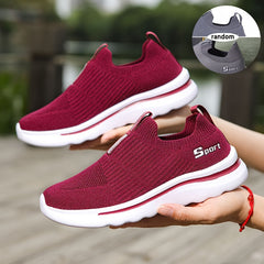 Comfortable Thick Sole Mesh Running Shoes Breathable Sneakers