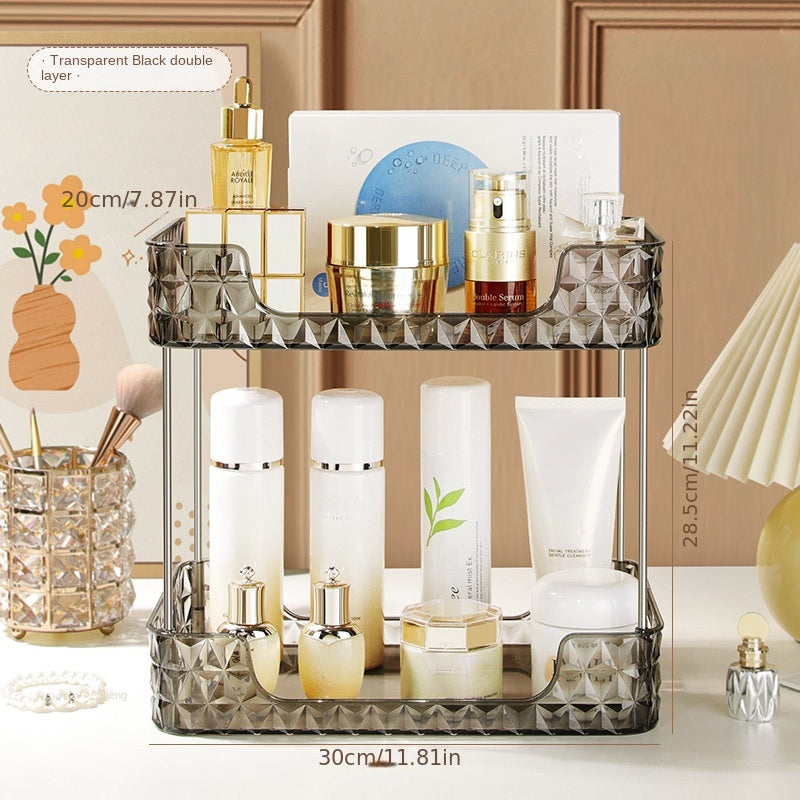 Vanity Organizer Tray for Bathroom and Bedroom Countertops