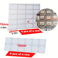1000pcs Diamond Painting Label Stickers Embroidery Tools