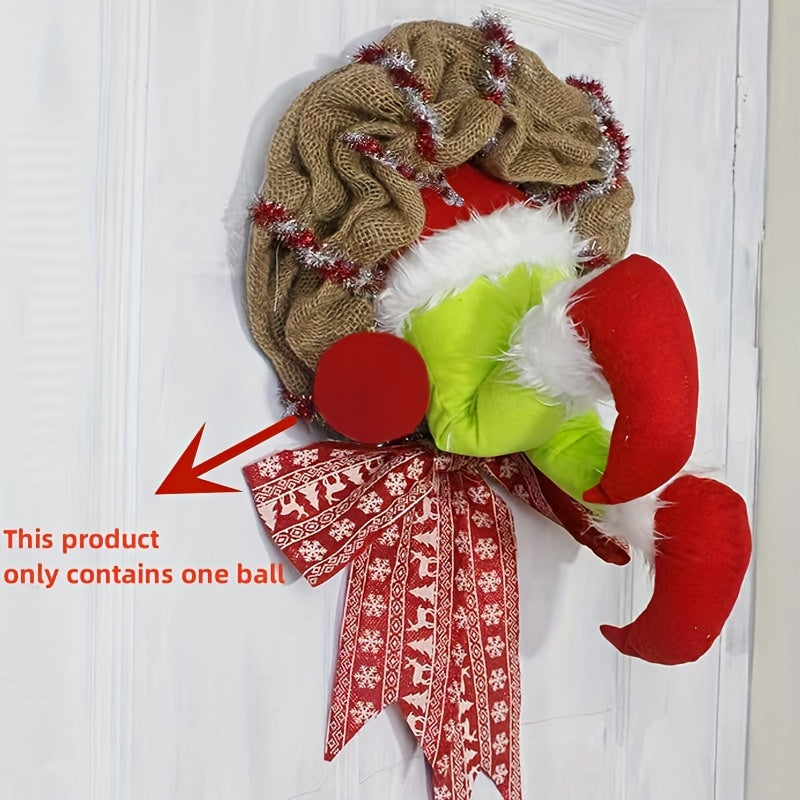 Christmas Thief Wreath Front Door Decoration Family Gathering Decoration