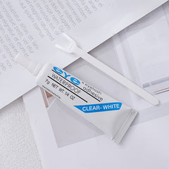 Waterproof Invisible Eyelash Glue Hold Strong Adhesive with Y Shape Accessory