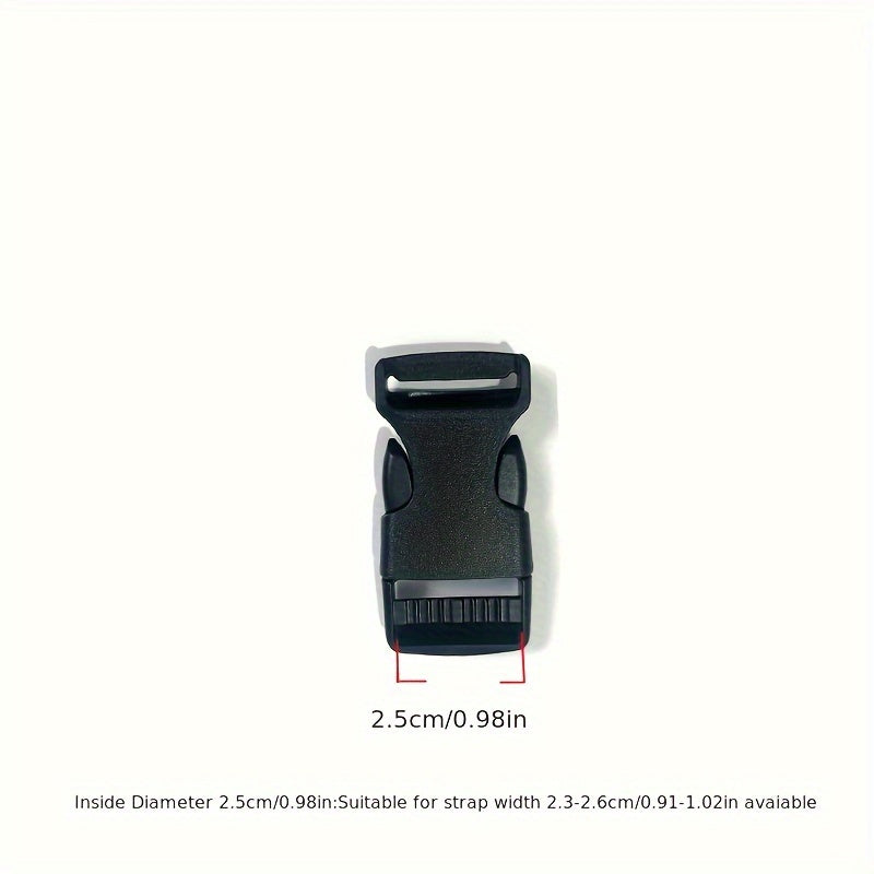 10pcs Heavy Duty Adjustable Release Buckles Inner Diameter 1.5-3.8