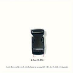 10pcs Heavy Duty Adjustable Release Buckles Inner Diameter 1.5-3.8