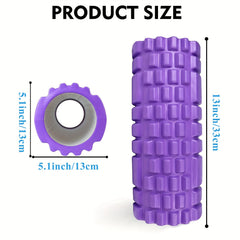 Yoga Foam Roller Deep Tissue Trigger Massage Roller 13.5inch