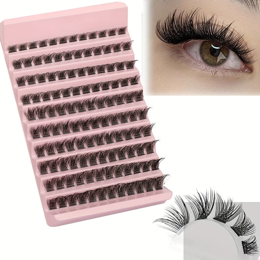 DIY Clusters Lashes 150 120 100 Pcs Lash Extension DD Curling 8 16mm Single