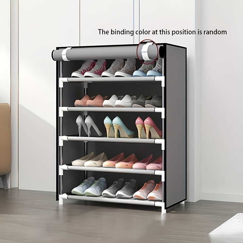 Pull Shoe Cabinet Shoe Rack Dustproof Shoes Storage Rack Easy to Assemble