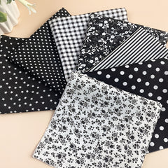 7pcs Quilted Fabric Bundle DIY Sewing Handicraft Cloth