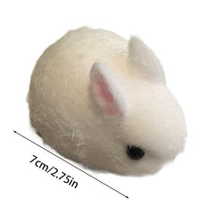 Mini Soft Rabbit Toy Simulation Rabbit Toy Desktop Ornament