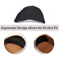 Toe Inserts For Shoes Too Big 4 Pairs Foam Toe Filler Shoe Fitters Beige