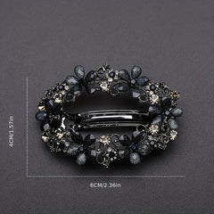 Vintage Alloy Flower Hair Clip For Women Girls Hair Clip