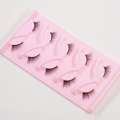 5 Pairs Half Eye False Eyelashes for Daily Makeup