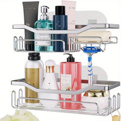 11 Hook Shower Rack - No Drilling Required