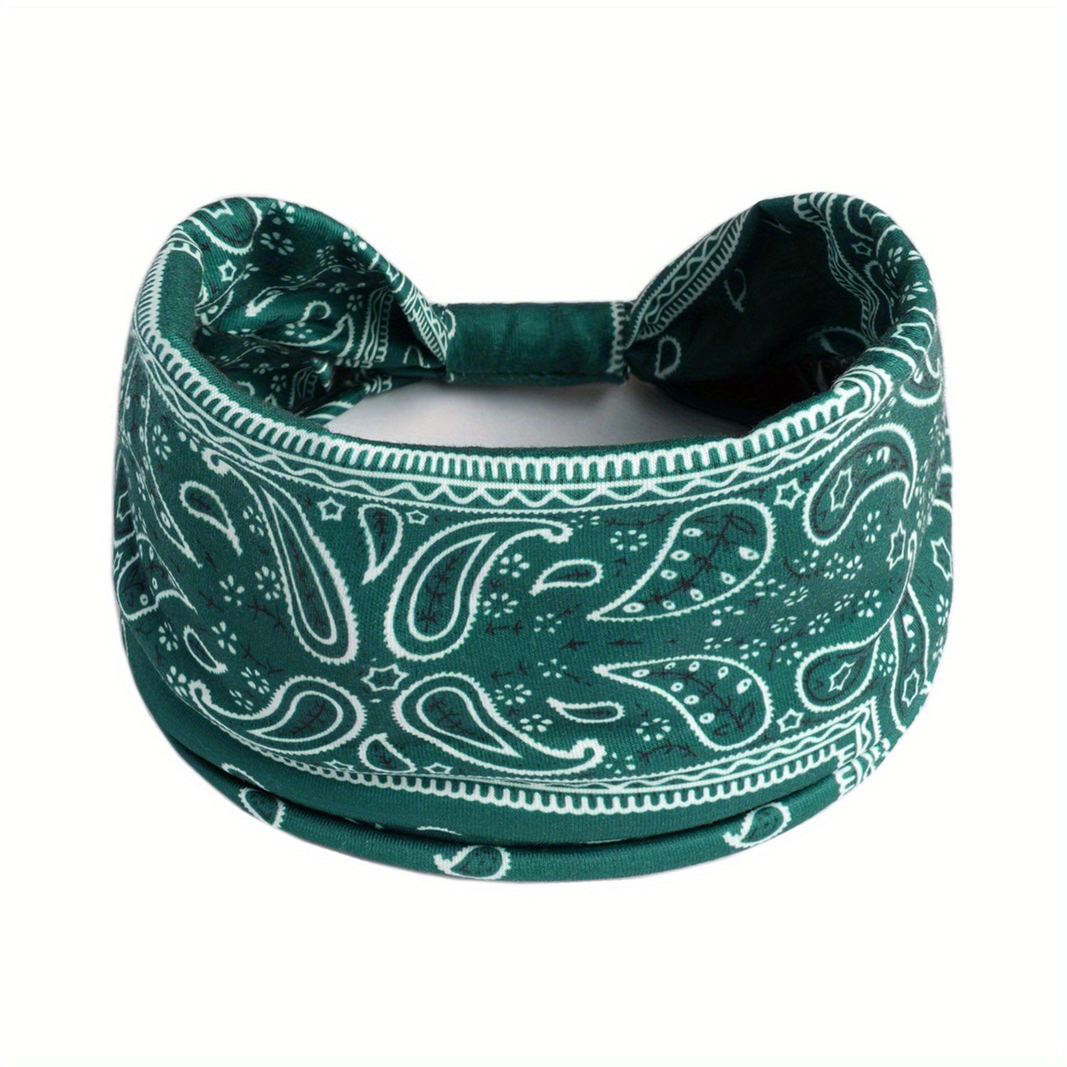 Boho Style Elastic Wide Hair Band Knot Turban Headband