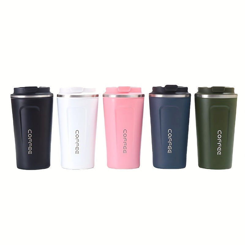 304 Stainless Steel Vacuum Coffee Cup 12.85oz Leakproof Insulation Tumbler