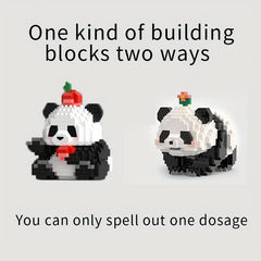 Panda Building Block Toys - 2 Ways to Play - Holiday Gift