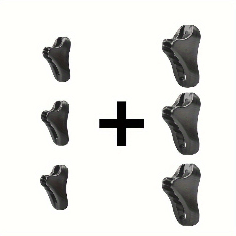 6pcs Anti Slip Wind Rope Buckle Tent Rope Adjuster